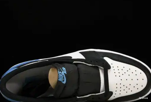 CZ0790-104 Dark Retro  1 Low Powder OG Blue Jordan  Black  0423